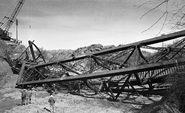 Southern Pacific bridge demolition